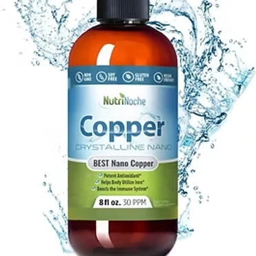 NutriNoche Pure Crystalline Liquid Copper Supplement 