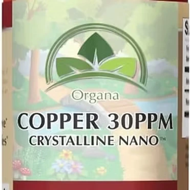 Organa Pure Crystalline Liquid Copper Supplement