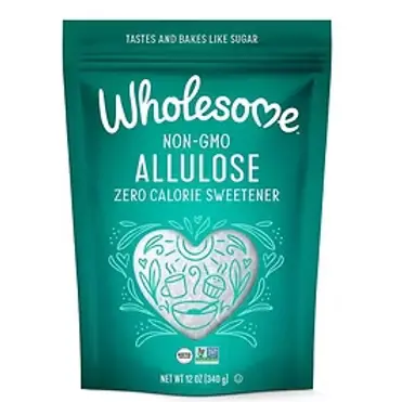 Wholesome Allulose Sweetener, 12-Ounce Bag, Zero Calorie Granulated Sugar Substitute