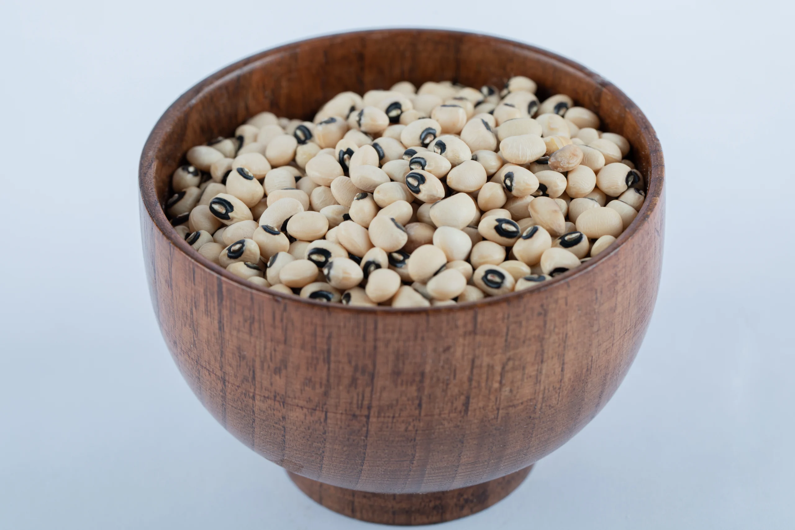 Blackeye pea, canned, sodium added, drained and rinsed