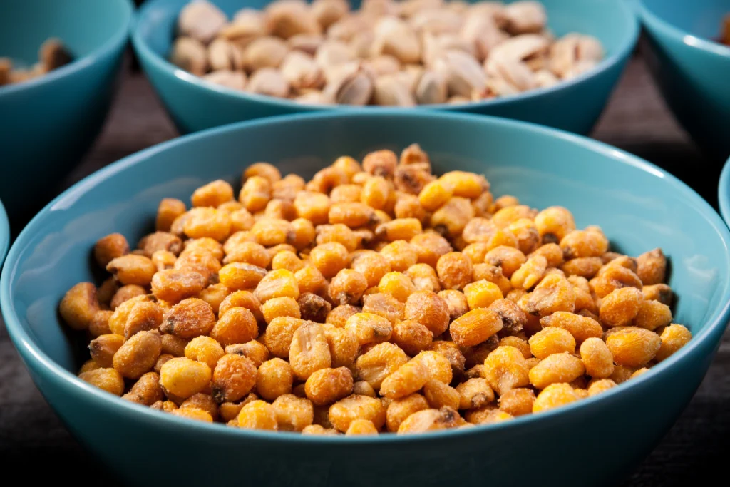 Chickpeas (garbanzo beans, bengal gram), canned, sodium added, drained, and rinsed