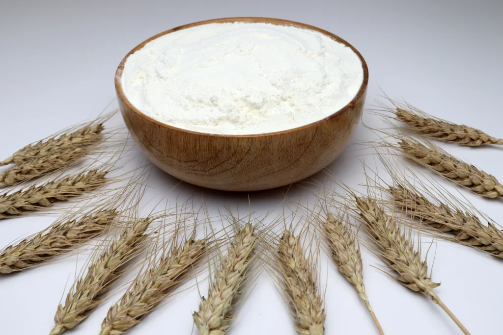 Flour, barley