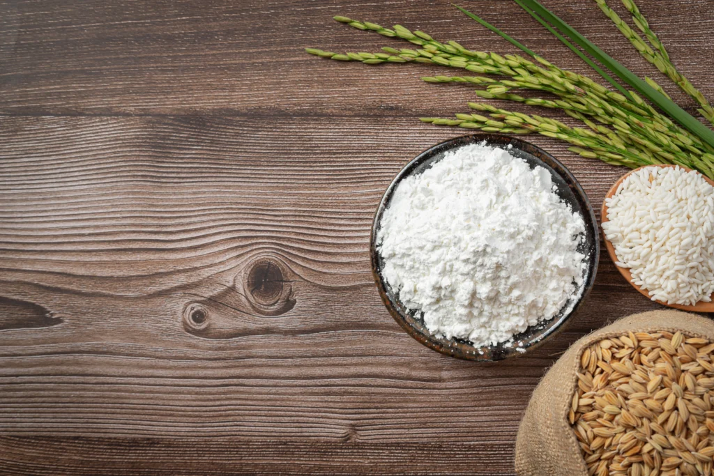 Flour, rice, brown