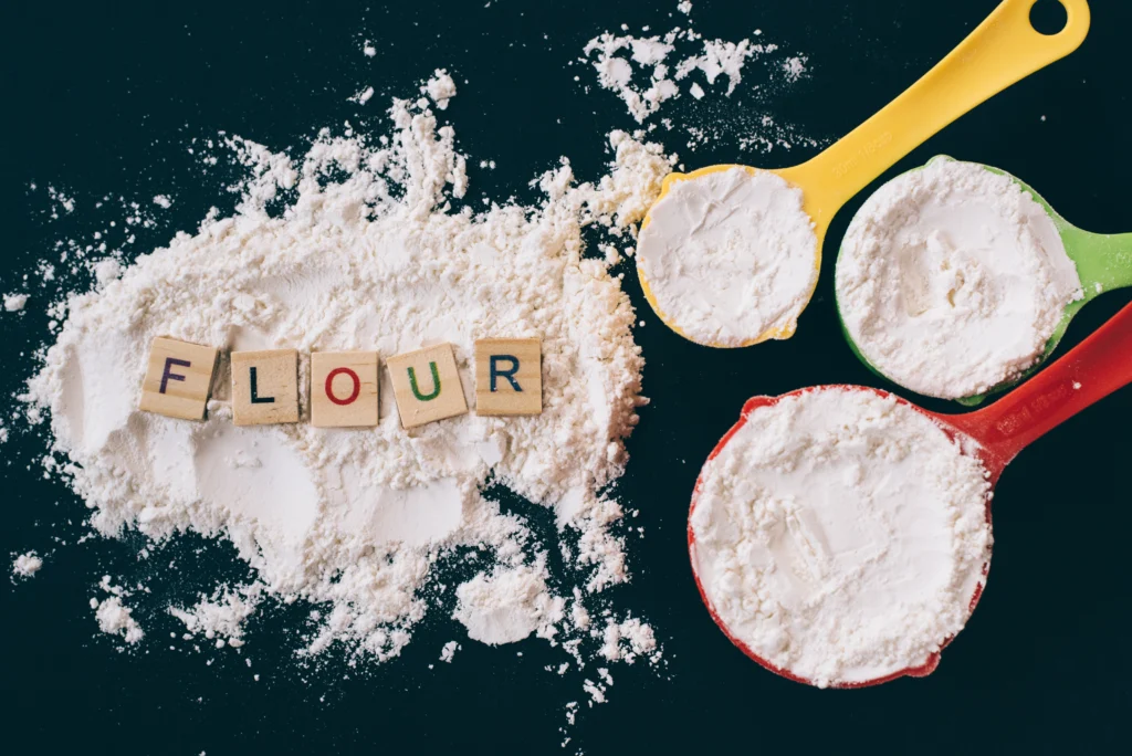 Flour, semolina, coarse and semi-coarse