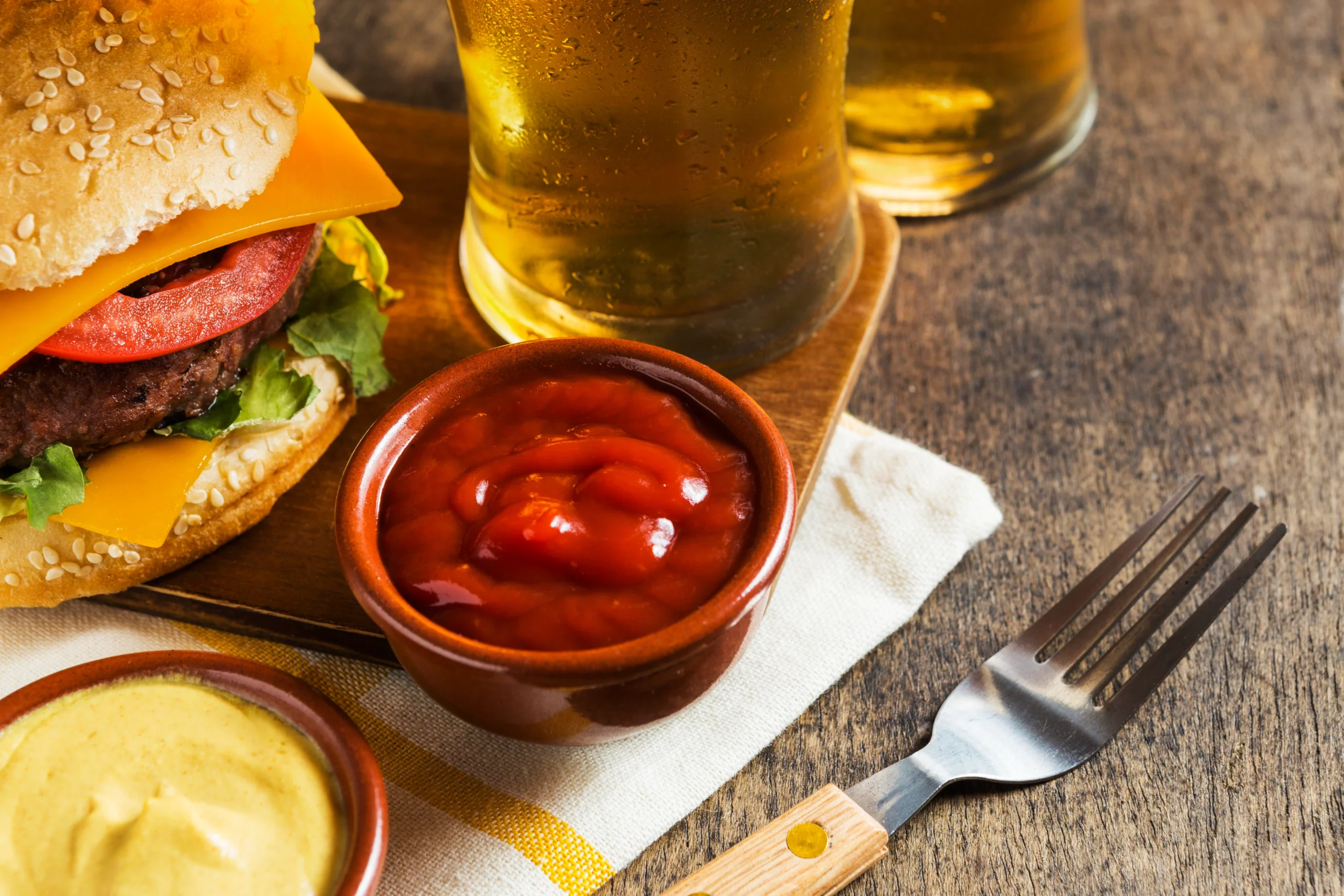 Ketchup, restaurant
