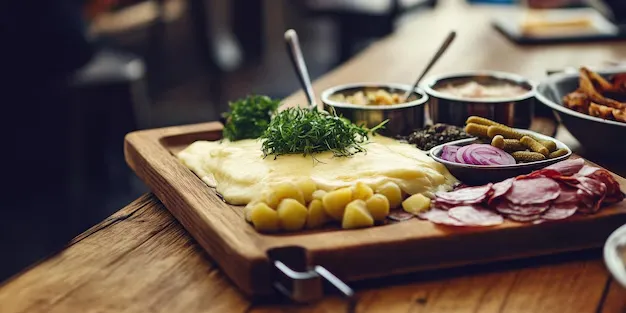 Phytonutrients Cheese, American, restaurant