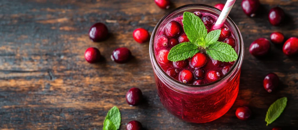 Phytonutrients Cranberry juice, not fortified, from concentrate, shelf stable