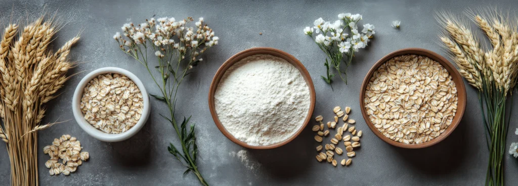 Phytonutrients Flour, oat, whole grain