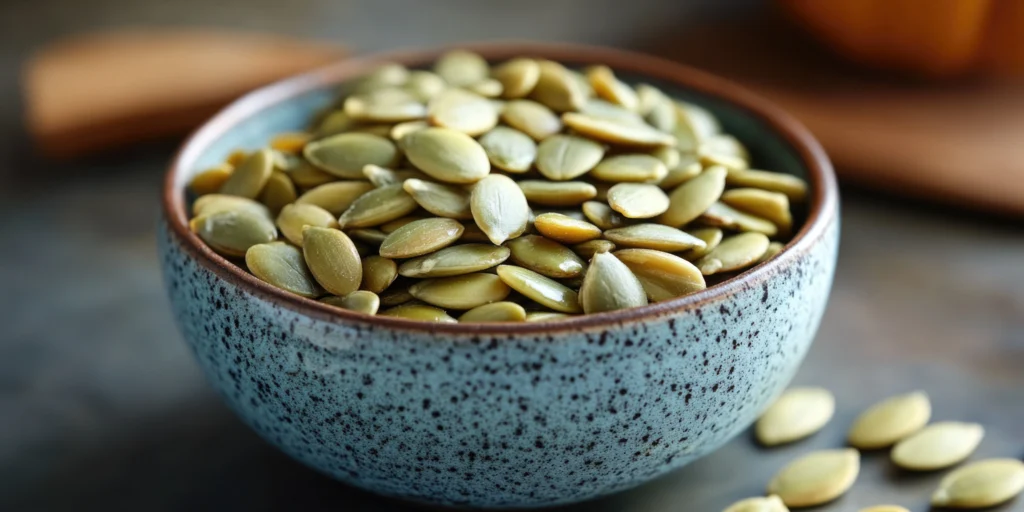 Phytonutrients Seeds, pumpkin seeds (pepitas), raw