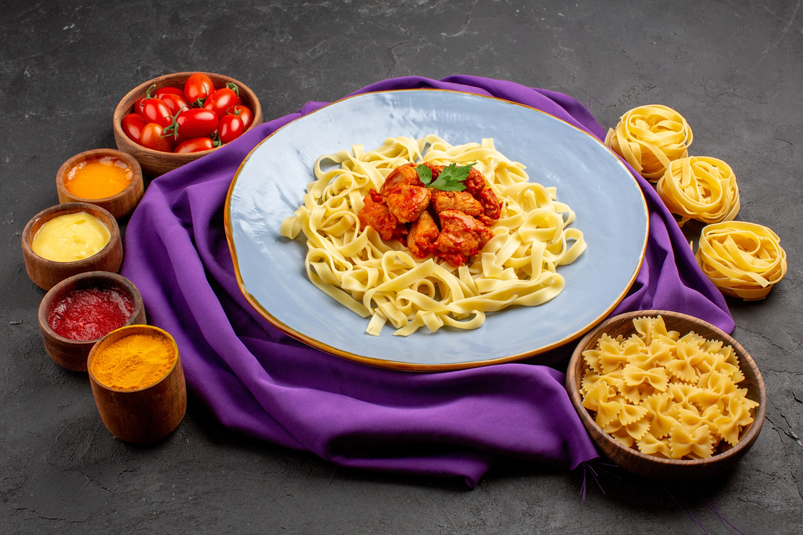 Sauce, pasta, spaghetti