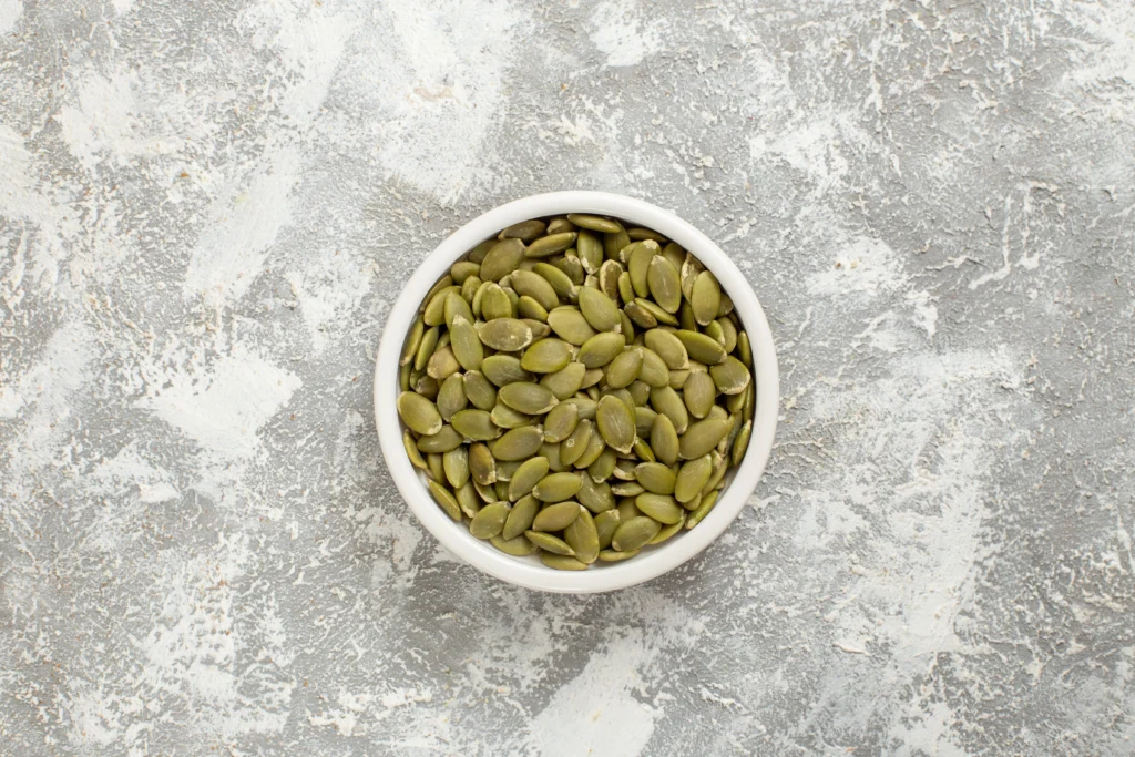 Seeds, pumpkin seeds (pepitas), raw