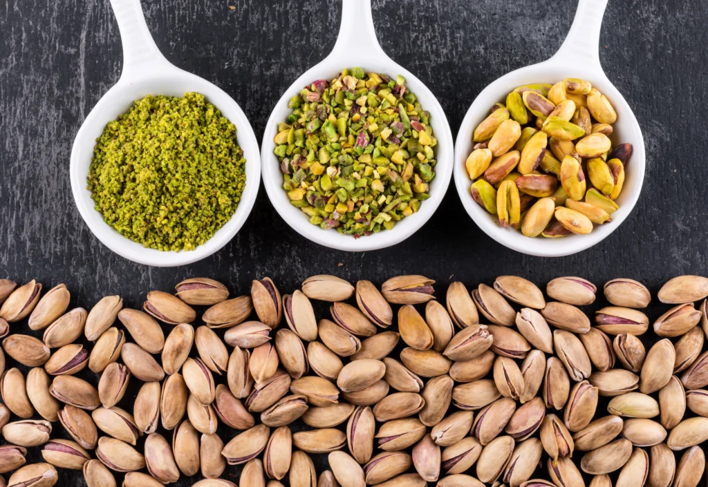 Nuts, pistachio nuts, raw