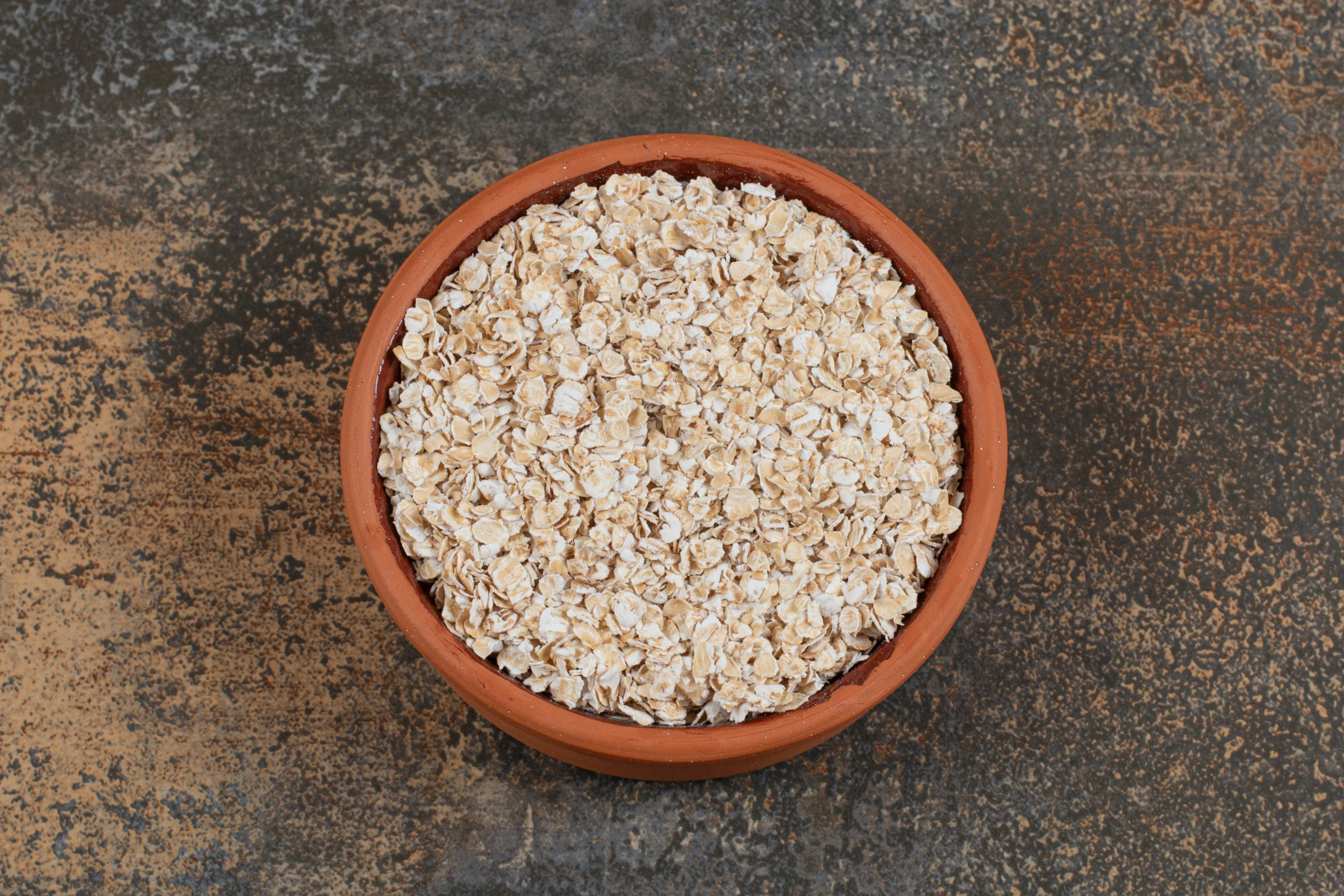 Oats, whole grain, rolled, old fashioned