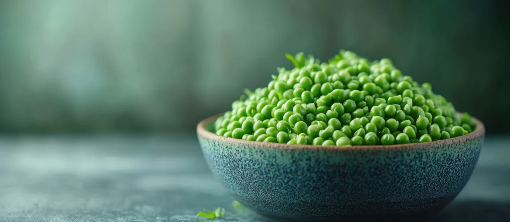 Phytonutrients Peas, green, sweet, canned, sodium added, sugar added, drained and rinsed