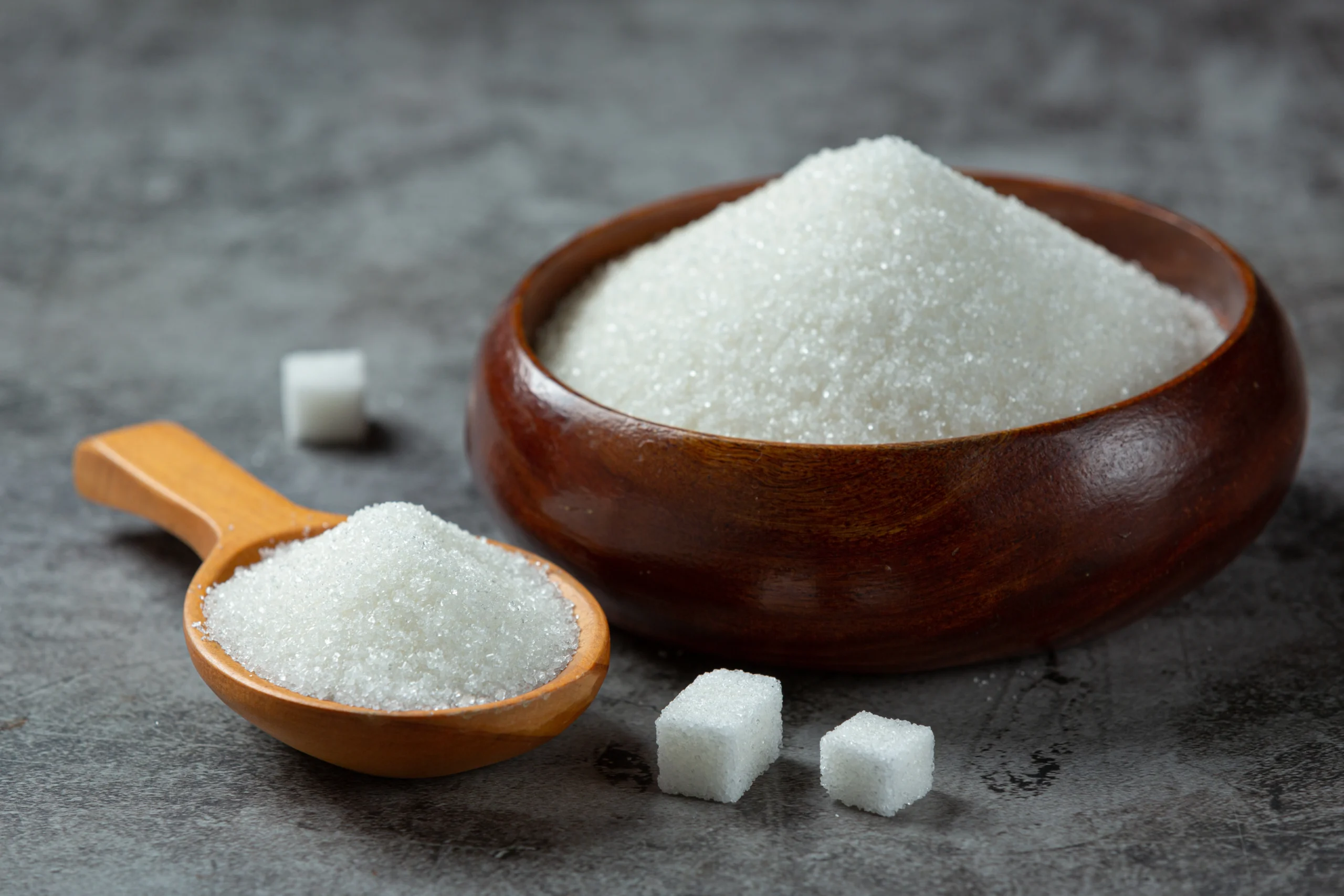 Sugars, granulated