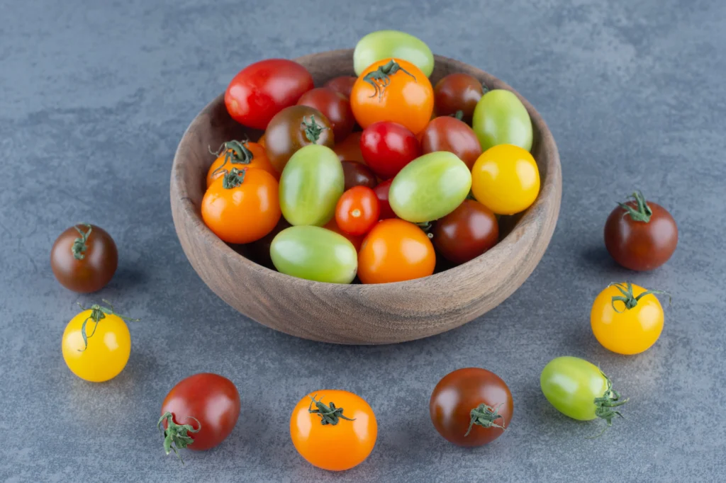 Tomatoes, grape, raw
